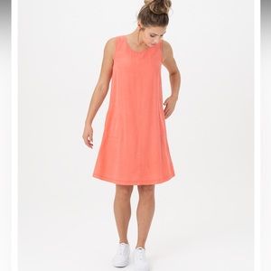 Renuar Tencel Round Neck Dress Medium